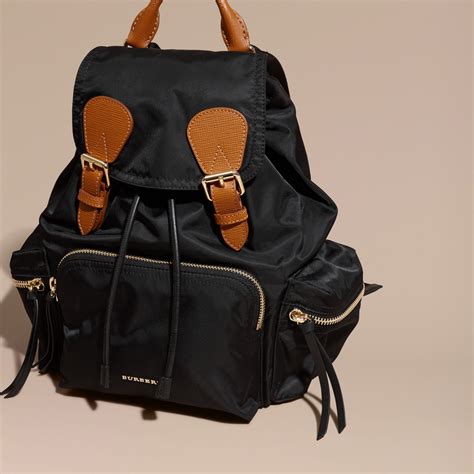 burberry large leather rucksack|Burberry medium rucksack backpack.